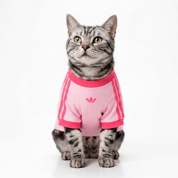 Футболка для домашних животных PET CALI adidas KY8729 (L) розовый (4069999724522)