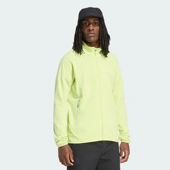 Чоловіча флісова куртка Terrex Xperior CLIMAWARM+ Ventknit adidas KH4615 (L) жовтий (4069996487673)