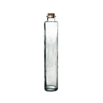 Бутылка длинная с пробкой azalea 32х6 см 600мл скло прозрачный Vidrios san miguel (541#5184_1)