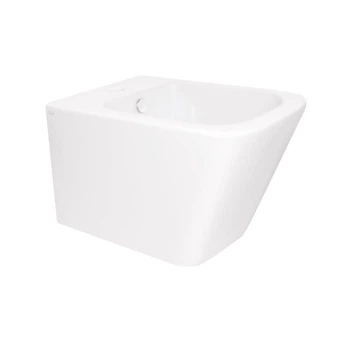 Біде підвісне Qtap Tern 520x350x320 Біле QT17551303GW, глянцева кераміка, настінний монтаж