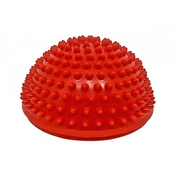 Полусфера массажная киндербол EasyFit EF-3001-R 16 см, мягкая, красная