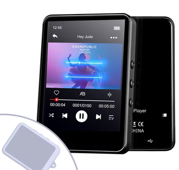 Портативний MP3-плеєр з карткою пам'яті на 64 ГБ