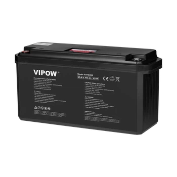 Akumulator LiFePO4 100Ah 25.6V z BMS Vipow (5901890130653)