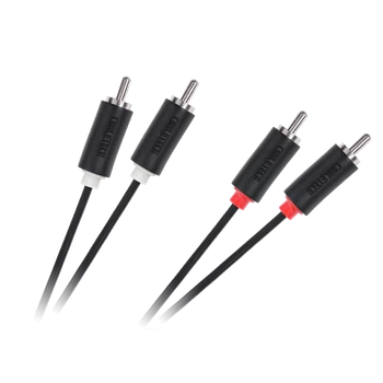 Кабель 2RCA-2RCA 3м Cabletech Standard (KPO3954-3)