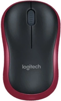 Мышь Logitech M185 Wireless Black/Red