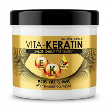 Кератиновая маска для волос 600 мл Vita Keratin (8851932456272)