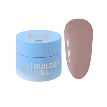 Гель для наращивания LUNAmoon Premium Gel 5 темно-карамельный, 15 мл