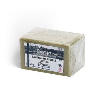 Марсельське мило La Corvette CUBE OLIVE ECOCERT 400g (270402-COR)