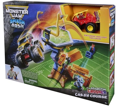 Zestaw do gry Spin Master Monster Jam Smash and Bash Classroom Crusher 6074638 /3 (681147093201)