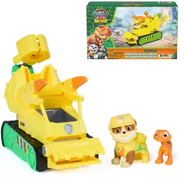 Ігровий набір Spin Master Paw Patrol The Dino Movie Rubble Dino Rescue Bulldozer 6075771 /3 (681147110236)
