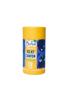 Набор шелковых карандашей Buliko Silky Crayon Washable, 12 цветов