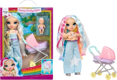 Набір лялька-няня + малюк Rainbow Junior High Bestie Babysitters Амая Рейн (248477)
