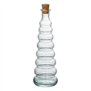 Бутылка с пробкой bolas 18х5 см 120мл скло прозрачный Vidrios san miguel (541#5303)