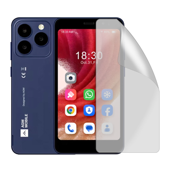 Защитная гидрогелевая пленка KitCut Privacy на AGM N2 Mini на экран (матовая)