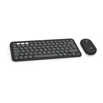 Комплект клавіатура та мишка Logitech Pebble 2 Combo for Mac Tonal Graphite UA (920-012244)