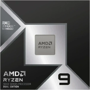 Процесор AMD Ryzen 9 9950X3D2 (16C/32T,4.3-5.6GHz,208MB,200W,AM5) BOX (100-100001978WOF)