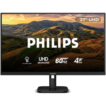 Монітор 27' Philips 27E1N1800A (27E1N1800A/00) 3840x2160 (4K) IPS 60Hz 4ms, 2xHDMI, DP, Speakers
