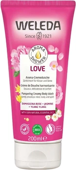 Крем-гель для душу Weleda Love Aroma живильний 200 мл (7611916160769)