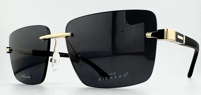 Солнцезащитные Очки Мужские Безободковые THOM RICHARD TR9536 Col.08-P1 Polarized Поляризационные с Флексами