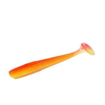 Приманка Intech Long Heel 4" #29, 6 шт., силіконова з видовженим хвостом, довжина 10 см, підходить до джигу, офсету, дроп-шоту та відвідного повідця для судака, щуки і великого окуня(FS_A738D5372FB1)