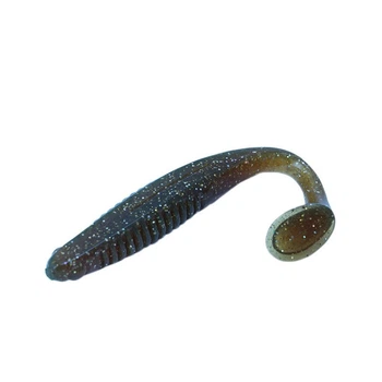 Приманка Bait Breath E.T.Shad 4,3" (6 шт.) 881 UV-Pumpkin Magic, мягкий съедобный силикон, вытянутое тело и широкий хвост-лопатка, классический джиг, монтаж с шарниром, «техас», «каролина», для щуки, судака и крупного окуня(FS_B835134CEEE1)