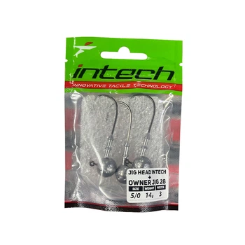 Джиг-головка Intech + Owner Jig 28 No5/0, 14 г (3 шт.)(FS_6EFEAA3E9066)