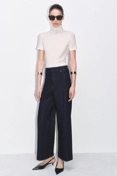 Джинси Wide leg з високою посадкою Zara 9632/253/407 44