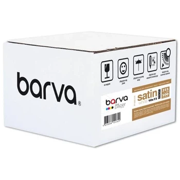 Фотопапір Barva, сатин, A6 (10x15), 255 г/м², 500 арк, серія 'Profi' (IP-V255-272)
