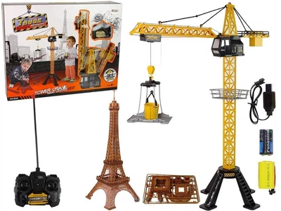 Dźwig budowlany zdalnie sterowany Leantoys 12821 (5905214979959)