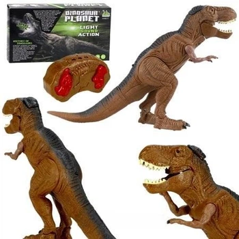Dinozaur zdalnie sterowany Maksik Brązowy BEA3038 (6920179773038)