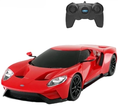 Auto zdalnie sterowane Rastar Ford GT Czerwone 78200 (6930751314146)