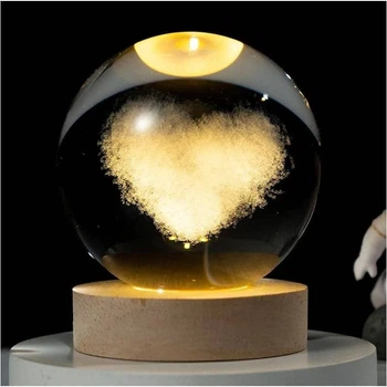 3D ночник Магическое сердце декоративный для спальни