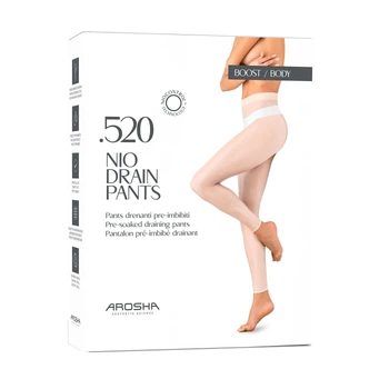 Уходовые леггинсы пропитанные дренажным раствором Нио Дрейн Arosha 520 Nio Drain Pants L-XL (48-50) Белый