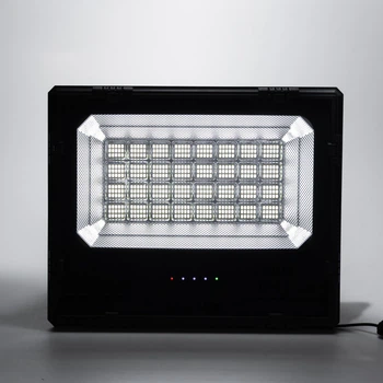 Вуличний світлодіодний ліхтар на сонячних батареях 37x30.8x7.5 см, 480 LED, 500 Вт з сонячною панеллю