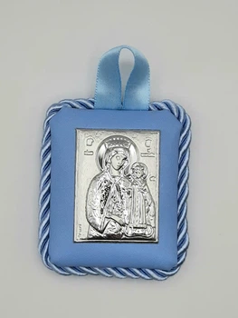 Дитяча іконка в візочок для хлопчика 6,5х5,5см Prince Silvero (ed1008-c)