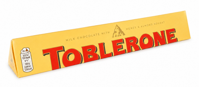 Шоколад молочний Toblerone з медом та мигдальною нугою, 200 г