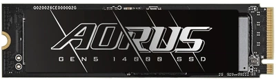 Dysk SSD Gigabyte AORUS Gen5 14000 4TB M.2 2280 NVMe PCIe 5.0 x4 3D TLC NAND (AG514K4TB)
