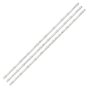 LED підсвітка TV 43" 17DLB43VER7-A 17DLB43VER7-B 43U9500 3шт.