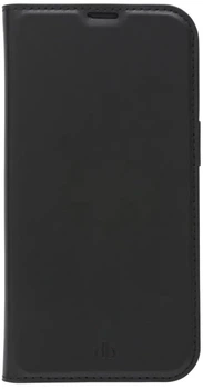 Etui z klapką na smartfon Dbramante1928 Bergen do Apple iPhone SE / Apple iPhone 8 / Apple iPhone 7 Black (RESEBL004095) (Bez opakowania)