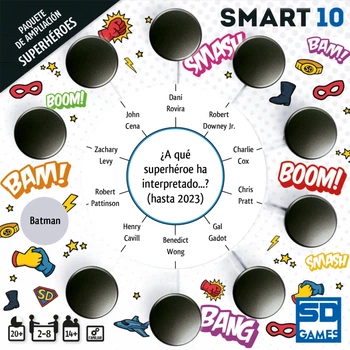 Gra planszowa SD Games Smart 10 Expansion Superhero (wersja hiszpańska) (8435450255069)