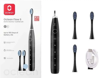 Електрична зубна щітка Oclean Flow S Electric Toothbrush Black