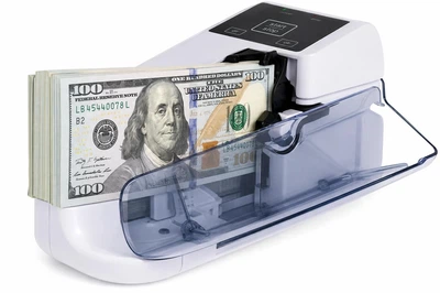 Компактный Счетчик Банкнот Pos Smart Cash V30 для Пересчета Наличных с Режимами ADD и BATCH