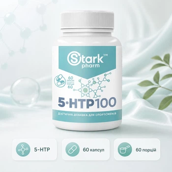 Додаток для підтримки настрою Stark Pharm Stark 5-HTP 60caps