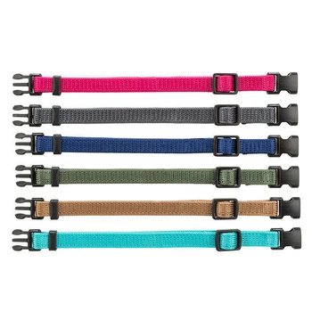 Нашийники для цуценят в наборі 6 штук Trixie Junior Set of Puppy Collars S-M (комплект 1) (4011905155524)