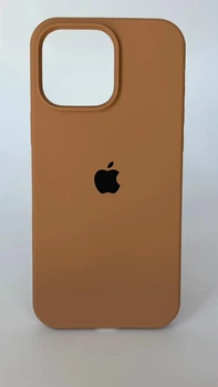 Чехол WAVE Full Silicone Case с защитой 360 по корпусу и внутренней микрофиброй для iPhone 16 Pro Max Cappuccino