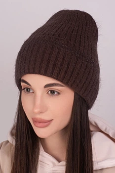 Женская шапка Flirt ДАРСИ 56-58 Шоколад