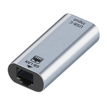 Сетевой адаптер USB Type-C на RJ45 Gigabit Ethernet Stone переходник (ST-SA58)
