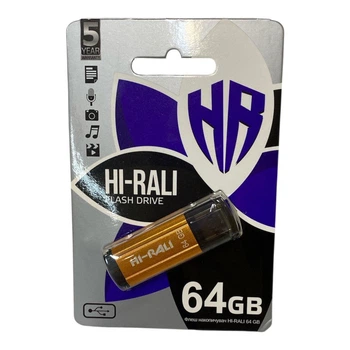 USB Флешнакопичувач 64 гб Corsair Gold, Hi-Rali