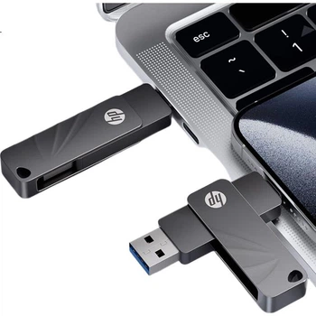 Флеш память USB HP 762C 256GB USB 3.2 Gen1 + Type-C
