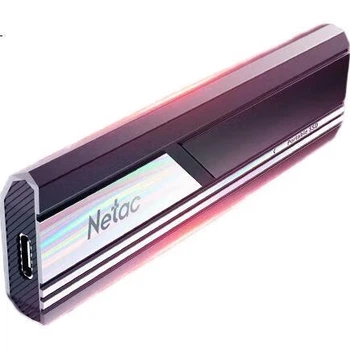 SSD диск Netac ZX10 500GB USB 3.2 Gen 2 Type-C External Black